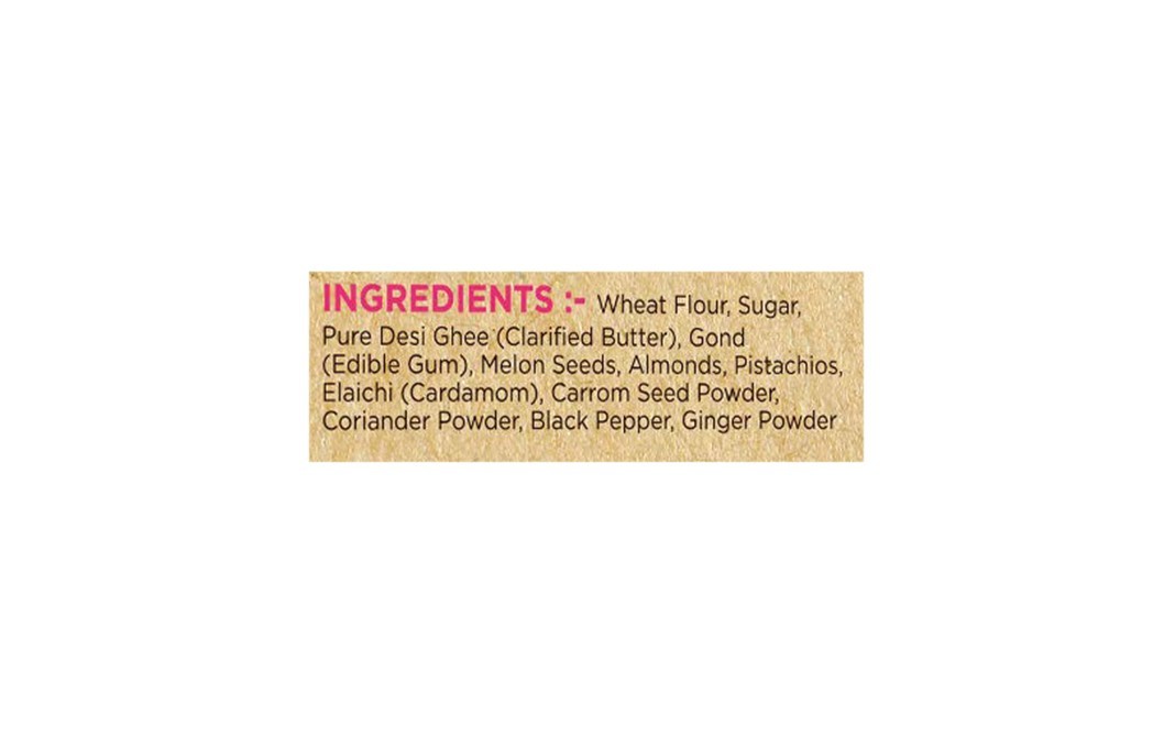 Delight Foods Dry Fruit Panjiri Ladoo    Box  400 grams